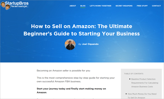 Как продать на Амазоне - StartupBros