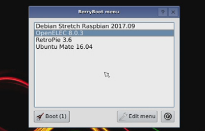 как сделать двойную загрузку Raspberry Pi с Berryboot
