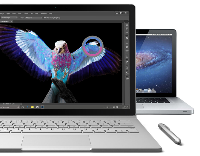 Microsoft против Apple: ожесточенная битва за лучший дизайн для Mac и Surface Book