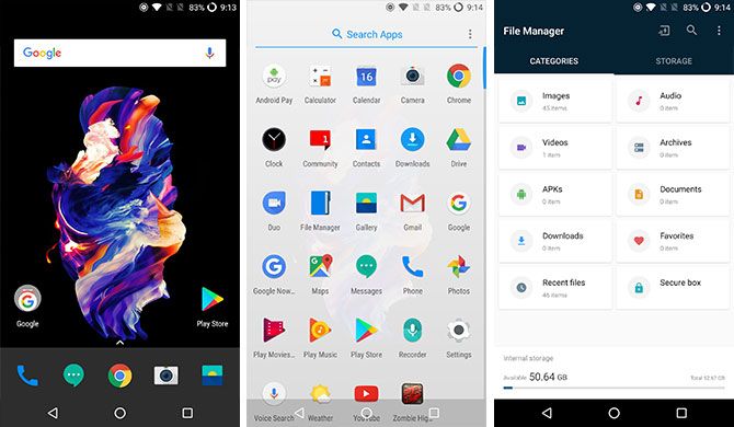 OnePlus 5 Обзор: Серьезно, это лучший Android прямо сейчас OnePlus 5 домашний экран