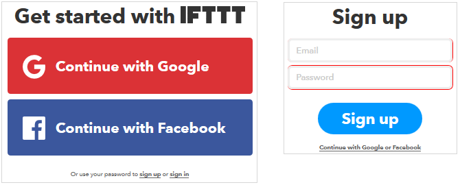 Окончательное Руководство IFTTT: Используйте Сеть's Most Powerful Tool Like a Pro 2IFTTT IFTTTSignUp