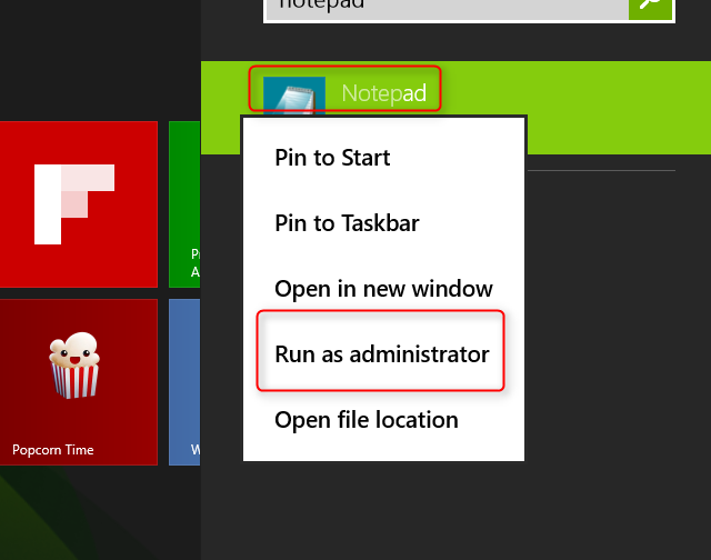 Windows hosts файл повышенные разрешения