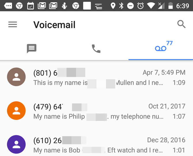 Голосовая почта Google Voice