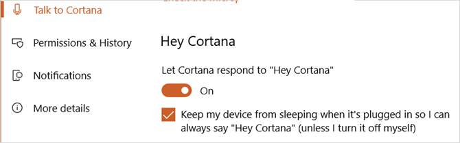 активировать Кортану в Windows 10