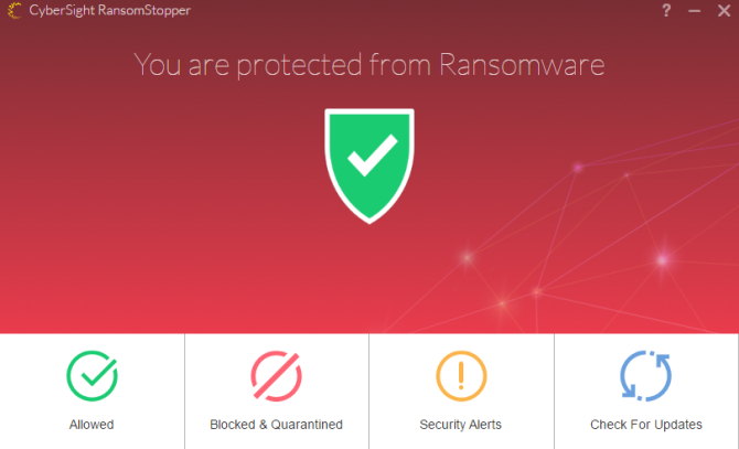 Cybersight Ransomstopper анти-вымогателей программного обеспечения