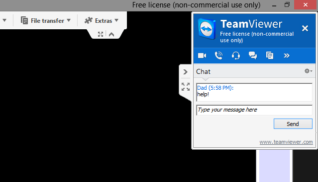 8 TeamViewer Chat
