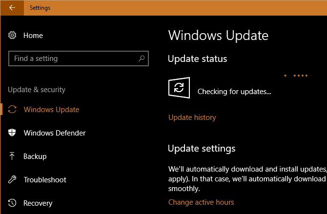 Обслуживание компьютера с Windows -Обновление Windows 10