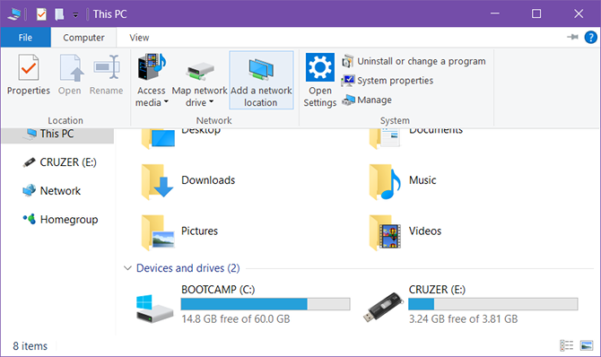 Как превратить Windows File Explorer в FTP-клиент Windows 10 FTP добавить сетевое расположение