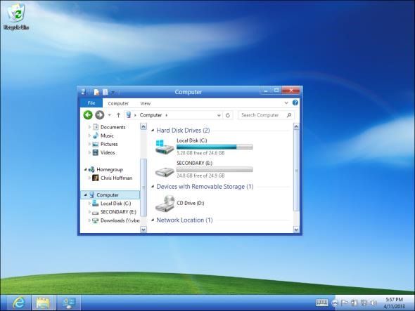 Microsoft Windows 8 тем