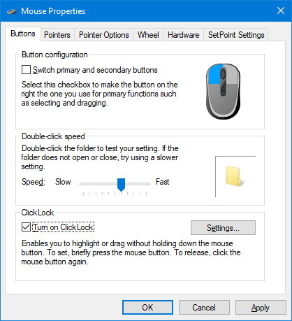 Как настроить мышь в Windows 10