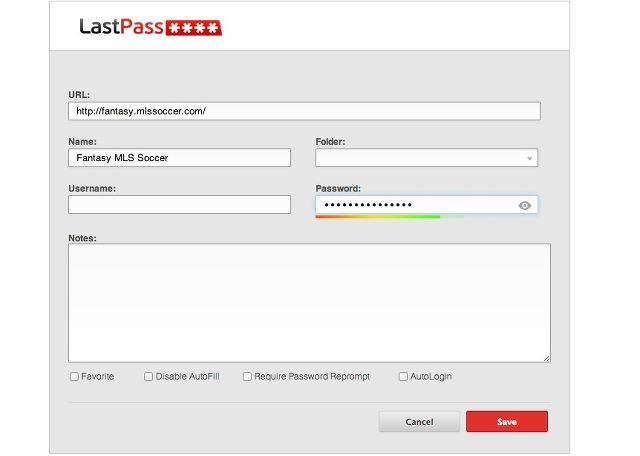 Полное руководство по упрощению и обеспечению безопасности вашей жизни с помощью LastPass и Xmarks LastPass Chapter3 ручной ввод