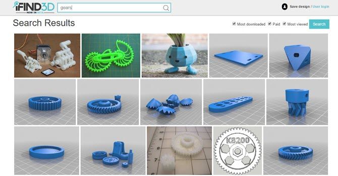 Найти 3D-печатные формы.