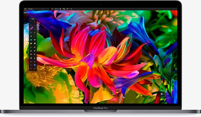 MacBook Pro с сенсорной панелью 15 дюймов - сравнение с MacBook