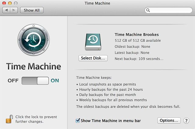 Разделите и используйте жесткий диск Time Machine для хранения файлов 7backingup
