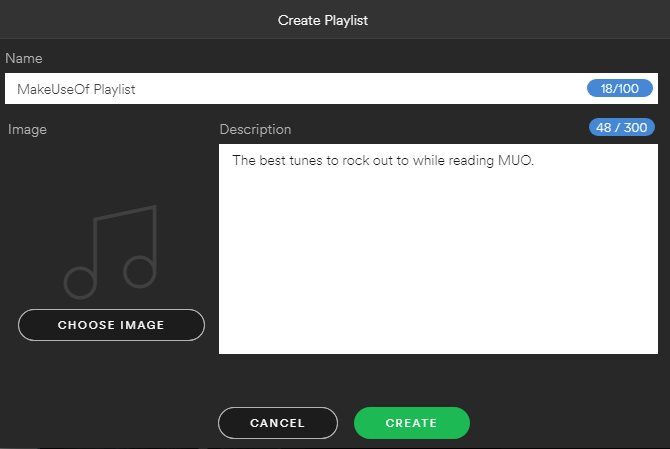 Spotify Music Streaming: неофициальное руководство 09 Spotify Создать плейлист