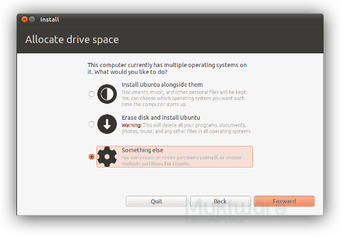 двойные загрузочные окна и убунту