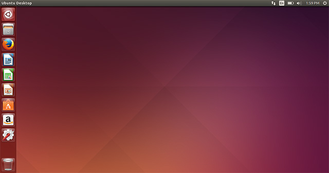 Linux Unity на рабочем столе