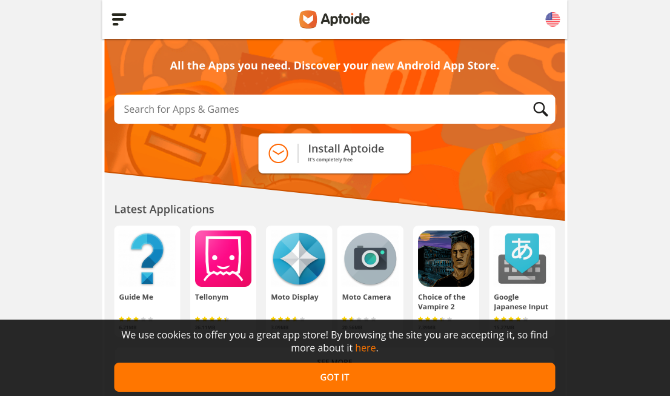 Аптоид Android магазин приложений