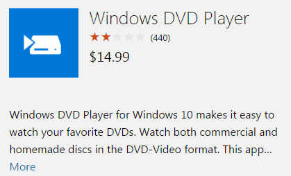 Windows DVD Player США Магазин