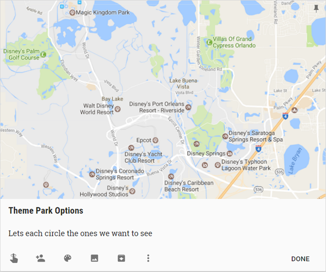 Как использовать Google Keep для организации ваших планов поездок GoogleKeepMapImage web