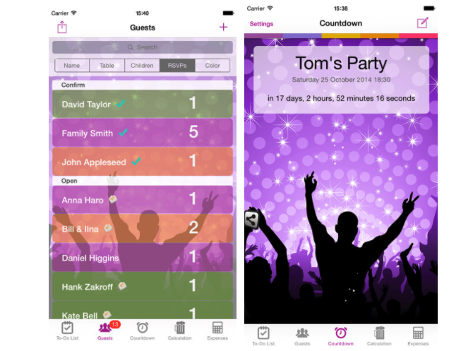 Планировщик дня рождения приложений для iOS