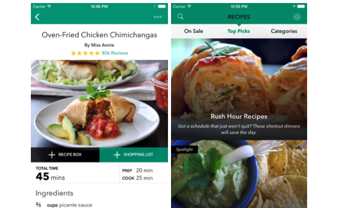 iOS приложения Food.com
