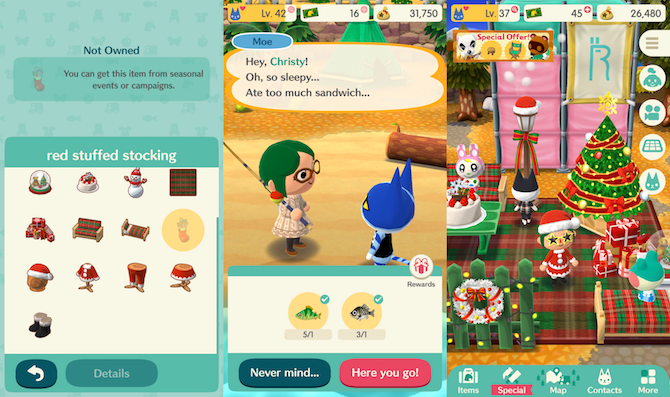 Animal Crossing: Pocket Camp, популярные мобильные игры