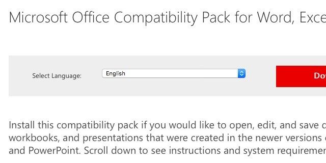 Microsoft-совместимости пакета