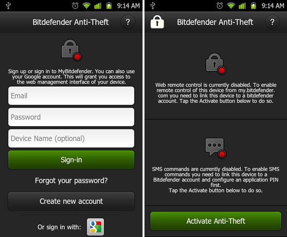 Держите ваши мобильные устройства в целости и сохранности с Bitdefender Anti-Theft [Дешевая распродажа] bitdefender противоугонная Android 1