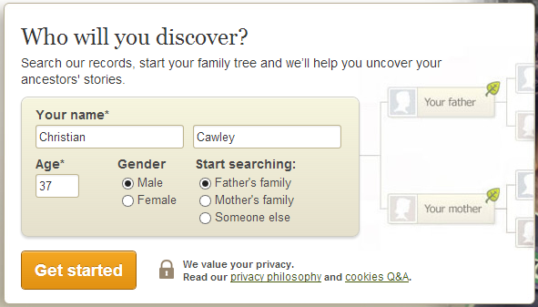 Исследуйте свое семейное древо онлайн Семейное древо image1 6