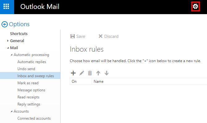 Избегайте этой ошибки пересылки электронной почты в Outlook.com Outlook Forwarding Rules
