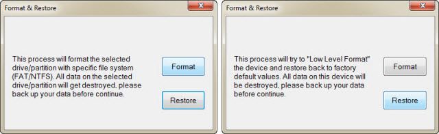 Apacer USB-формат-восстановление
