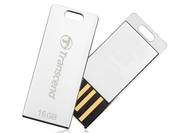 USB-флеш-накопители Transcend-JetFlash-тонкий