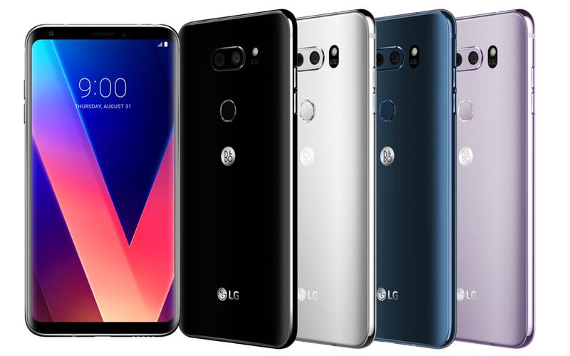 LG V30 цвета телефона
