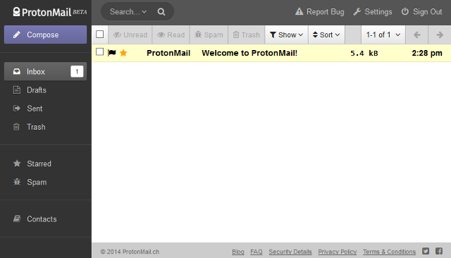 бесплатные-почта-сервисы protonmail