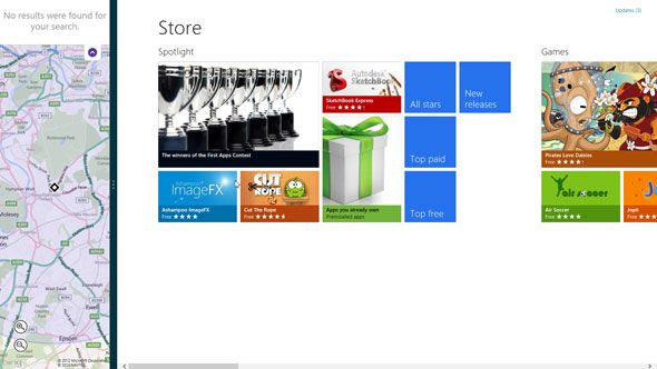 Мой первый час с Windows 8 Consumer Preview - Быстрое суждение [Мнение] осталось слева