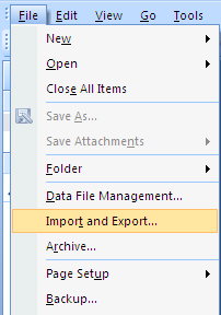резервное копирование файлов Microsoft Outlook