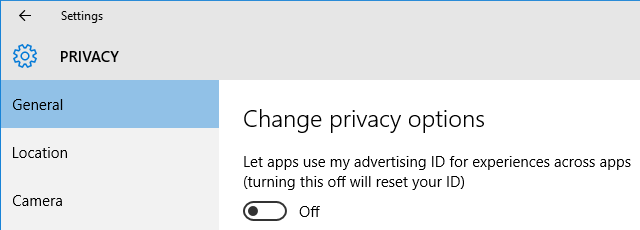 Конфиденциальность Windows 10 Персональная реклама