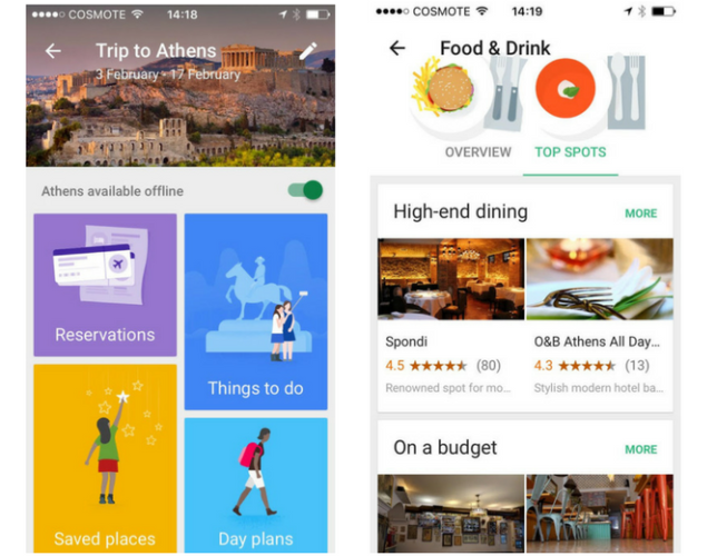 Как Google Trips может помочь вам провести потрясающий отпуск Google Trips 2 644x500