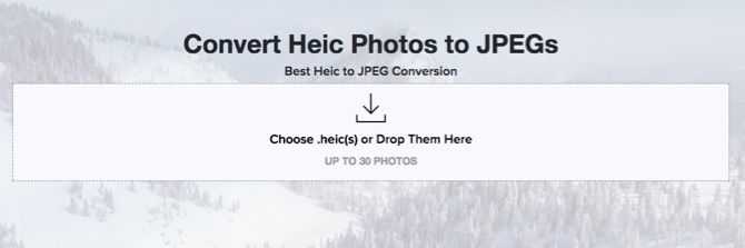 Конвертер HEIC в JPEG