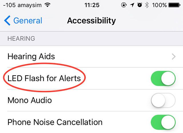 Возьмите под контроль iOS-уведомления на вашем iPhone или iPad светодиодной вспышкой