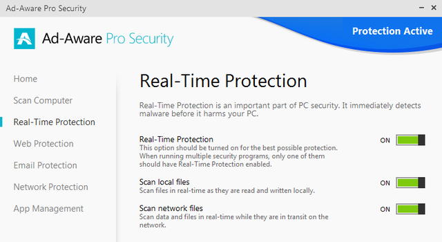 21 Ad-Aware Pro Security - защита в реальном времени