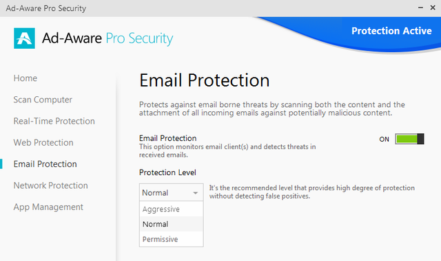 24 Ad-Aware Pro Security - защита электронной почты