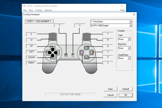 Как играть в игры Sony PlayStation (PSX) на вашем компьютере Контроллер epsxe e1485529865123