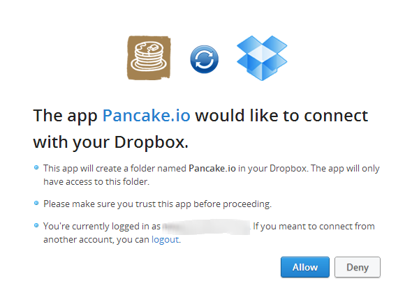 разместить папку сайта на Dropbox