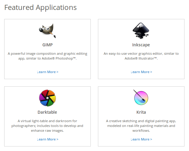 творческие-Linux-дистрибутивы-Фетровое-дизайн-приложение