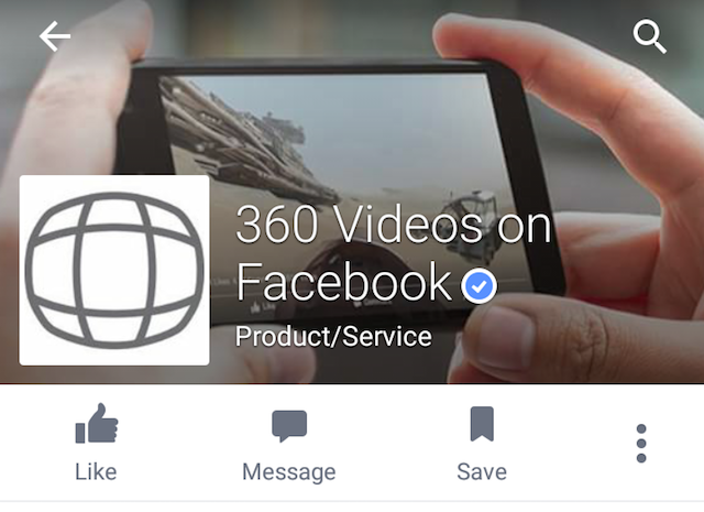 Facebook-360 следуйте