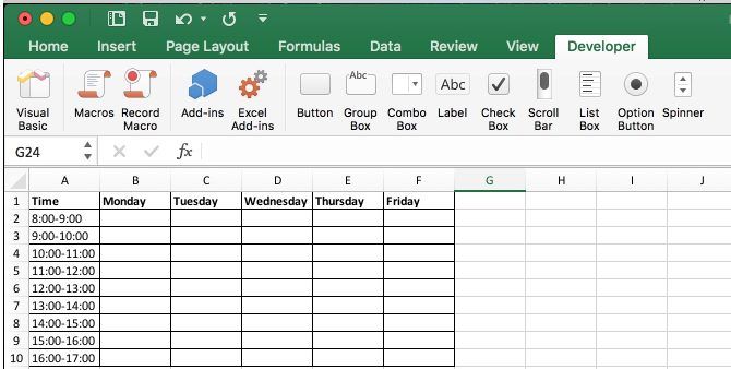макросы в Excel на Mac для экономии времени