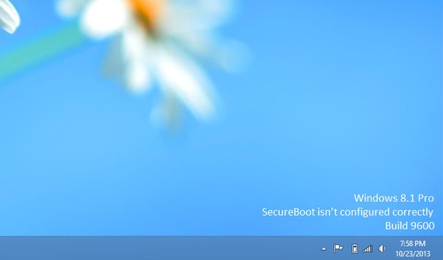 Безопасная загрузка Windows 8.1