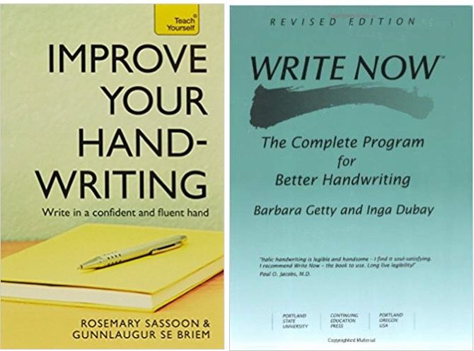 Книги для улучшения вашего почерка
